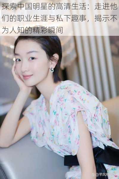 探索中国明星的高清生活:走进他们的职业生涯与私下趣事,揭示不为人知的精彩瞬间