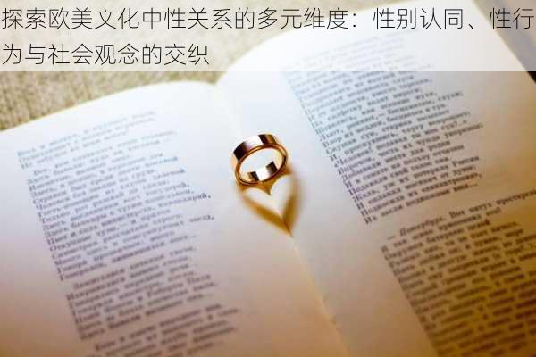 探索欧美文化中性关系的多元维度:性别认同、性行为与社会观念的交织