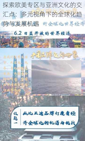 探索欧美专区与亚洲文化的交汇点:多元视角下的全球化趋势与发展机遇