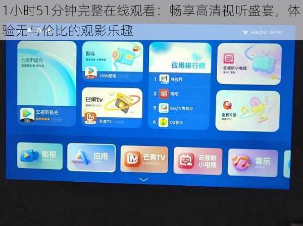 1小时51分钟完整在线观看:畅享高清视听盛宴,体验无与伦比的观影乐趣