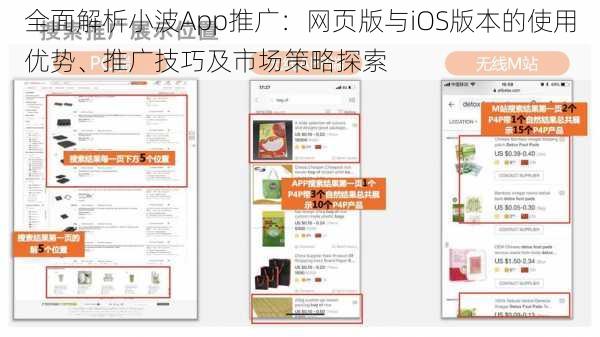 全面解析小波App推广:网页版与iOS版本的使用优势、推广技巧及市场策略探索