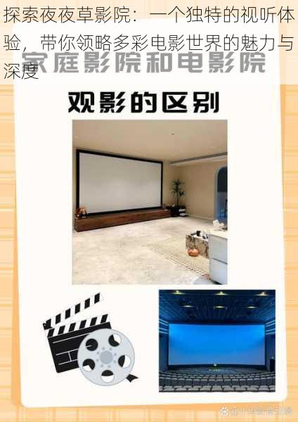 探索夜夜草影院:一个独特的视听体验,带你领略多彩电影世界的魅力与深度