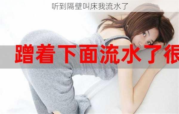 听到隔壁叫床我流水了