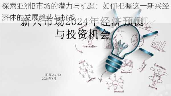 探索亚洲B市场的潜力与机遇:如何把握这一新兴经济体的发展趋势与挑战