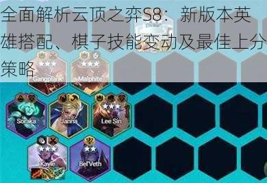 全面解析云顶之弈S8:新版本英雄搭配、棋子技能变动及最佳上分策略