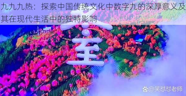 九九九热:探索中国传统文化中数字九的深厚意义及其在现代生活中的独特影响