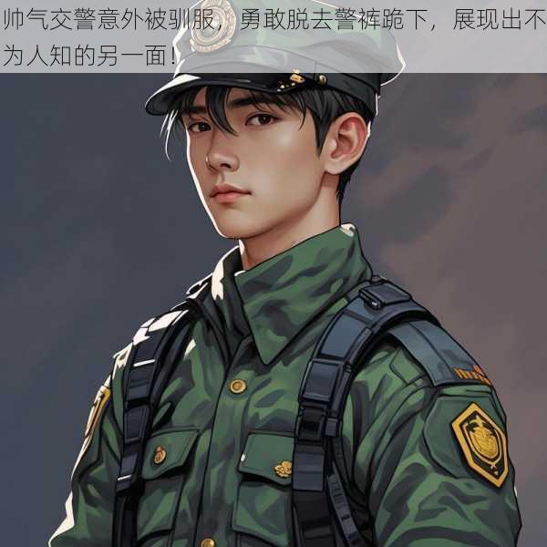 帅气交警意外被驯服,勇敢脱去警裤跪下,展现出不为人知的另一面!