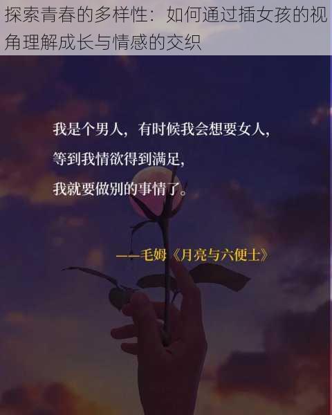 探索青春的多样性:如何通过插女孩的视角理解成长与情感的交织
