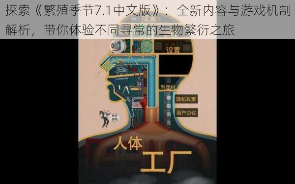 探索《繁殖季节7.1中文版》:全新内容与游戏机制解析,带你体验不同寻常的生物繁衍之旅