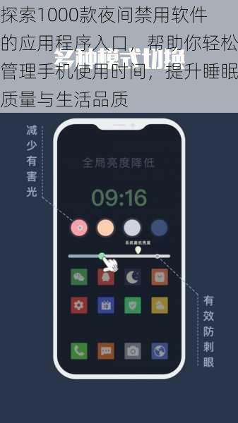 探索1000款夜间禁用软件的应用程序入口,帮助你轻松管理手机使用时间,提升睡眠质量与生活品质