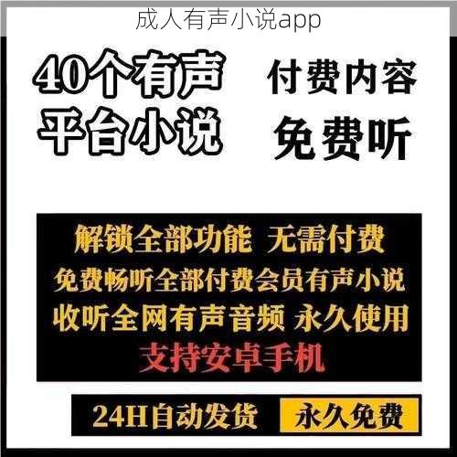 成人有声小说app